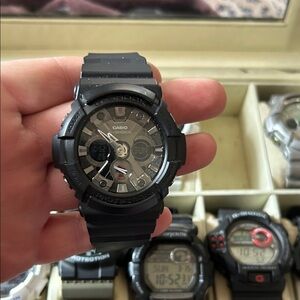 Casio G-Shock Black and Gray Watch
